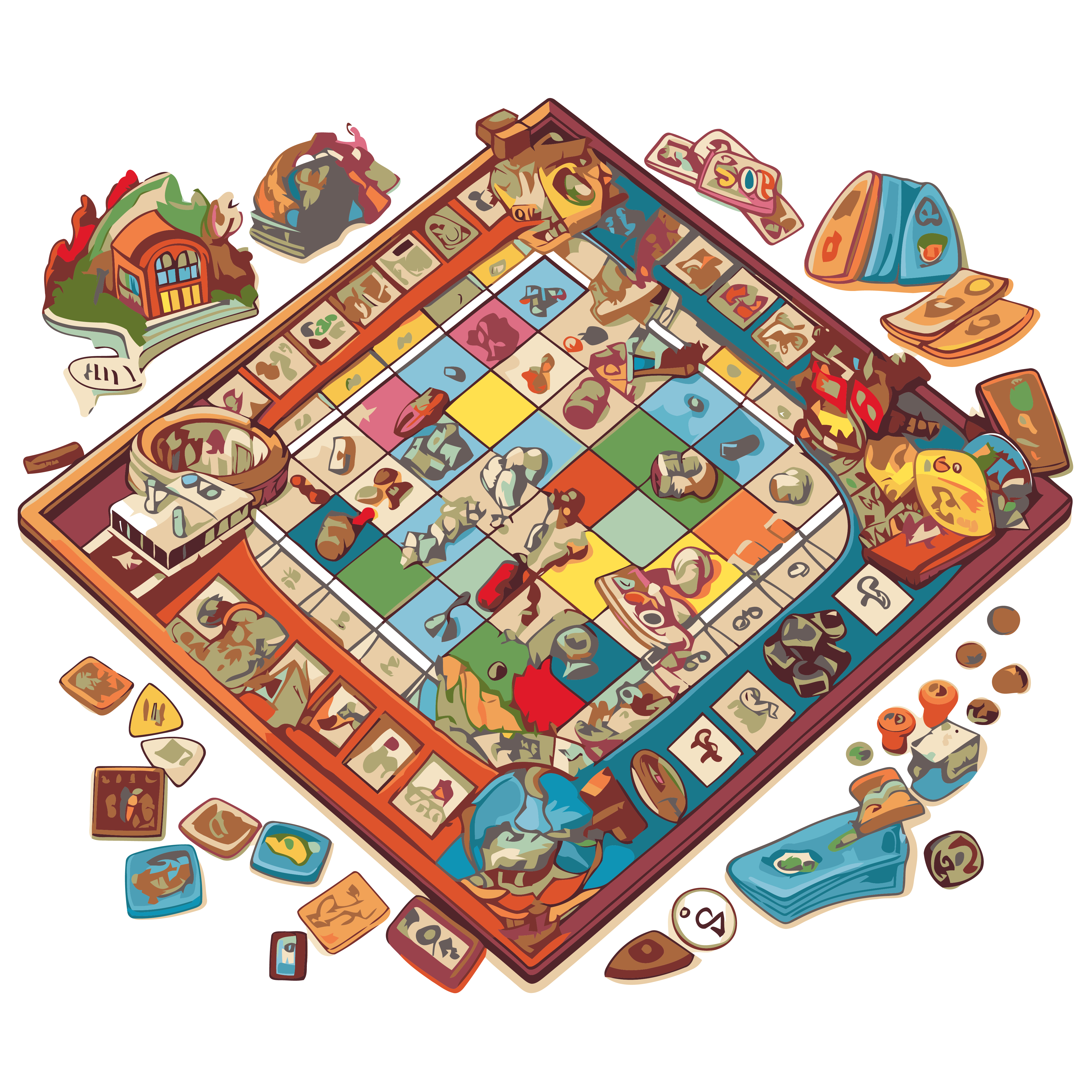 —Pngtree—boardgame clipart board game with_11070219